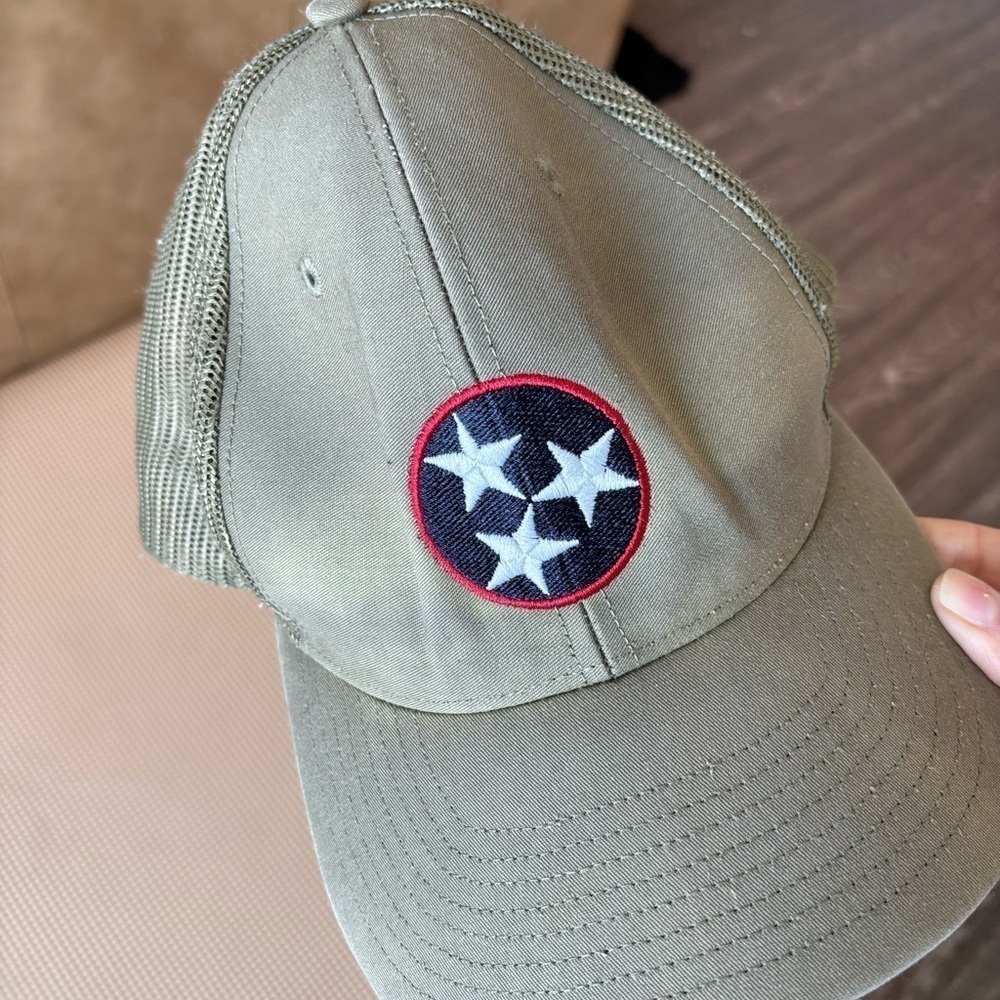 Tennessee flag adjustable cap hat back mesh. One size - Picture 8 of 9